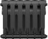 Радиатор биметаллический Royal Thermo BiLiner 350 noir sable, 6 секций фото 3