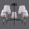 Потолочная люстра Illumico IL0185-5CSQ-24 BK AB CASTOR