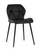 Набор из 4 стульев Stool Group Эдвин AV 407-223-08(P) X4 черный фото 2
