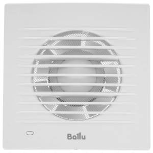 Вентилятор вытяжной Ballu BAF-FW 100 N Белый с антимоскитной сеткой