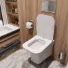 Унитаз подвесной Cerutti Spa VETTORE Aria MW CT9242, матовый белый фото 2