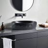 Раковина Gid Lago Bm9030wx 53385 черная матовая, 60x40x15 фото 2