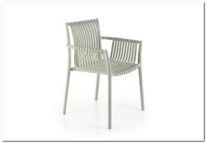 Стул кухонный Halmar K492 V-CH-K/492-KR-POPIELATY серый