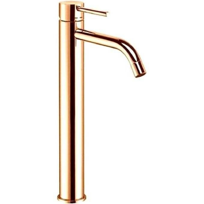 Смеситель для раковины Paffoni Light LIG081HG золото медовое