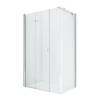 Душевое ограждение NEW TRENDY NEW SOLEO PLUS складные двери L 100x120x195 K-0623 (хром)