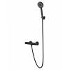 Смеситель для душа Wonzon & Woghand WW-B2029-A-MB термостатический, черный матовый