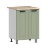 Кухонный модуль напольный Аленушка Астра Н 600 Н00231112 фисташка,скоба черный