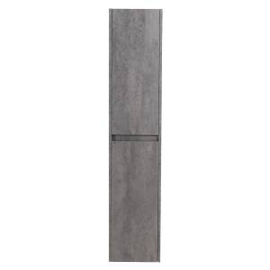 Шкаф-пенал Belbagno Kraft KRAFT-1600-2A-SC-CG-R 33x30x160 Cemento Grigio подвесной правосторонний