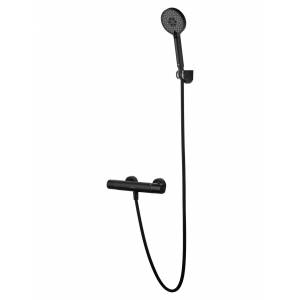 Смеситель для душа Wonzon & Woghand WW-B2029-A-MB термостатический, черный матовый