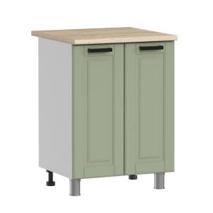 Кухонный модуль напольный Аленушка Астра Н 600 Н00231112 фисташка,скоба черный