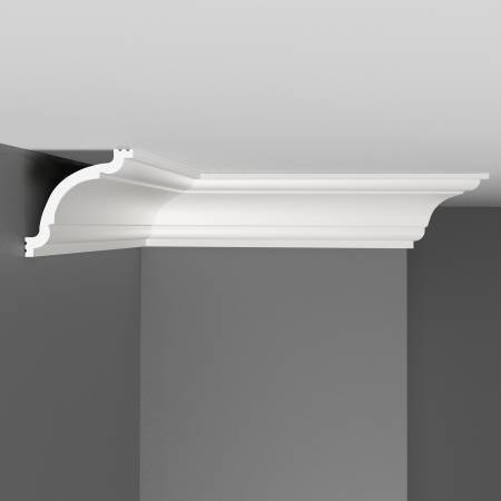 Плинтус потолочный гладкий DECOMASTER D124M 200x5x5