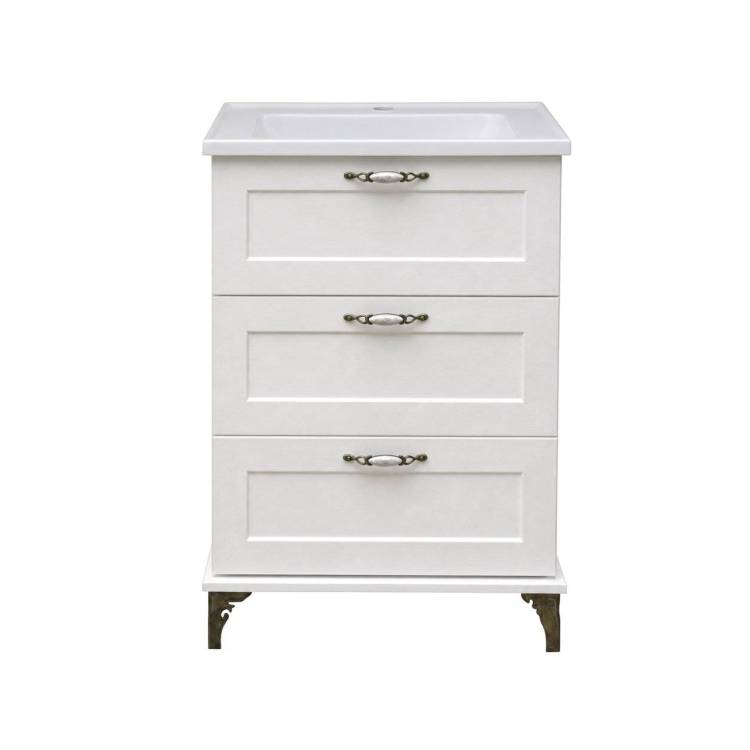 Тумба с раковиной Эстет Bali Classic ФР-00002142 напольный, 3 ящика, 88x65
