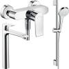 Душевой комплект Hansgrohe Metris 31680000 + 31082000 + душевой гарнитур