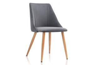 Стул Woodville Morgan 15238 dark gray / wood
