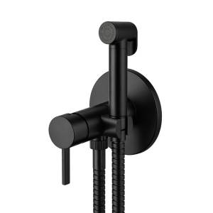 Гигиенический душ Remer Metrica MC65WNO черный матовый