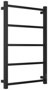 Полотенцесушитель электрический Стилье Формат 26 31526-8050 Матовый чёрный, 80x50