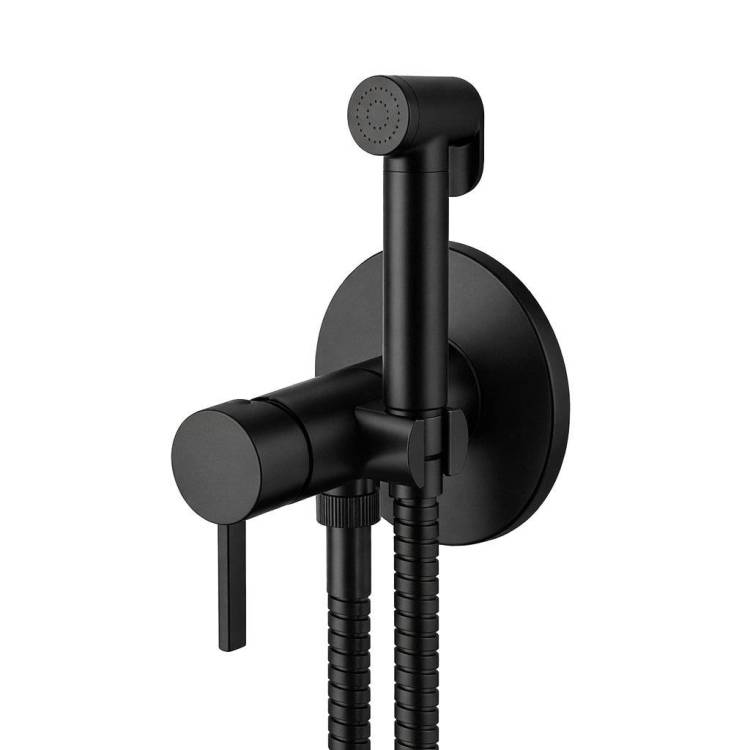 Гигиенический душ Remer Metrica MC65WNO черный матовый