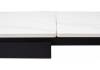 Стол Woodville Forio 512944 matt white marble sintered stone/black 160(240)x90x76 фото 7