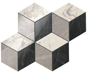 Мозаика Atlas Concorde Marvel Pro ADVQ Mosaico Esagono Multicolor Cold 30x35