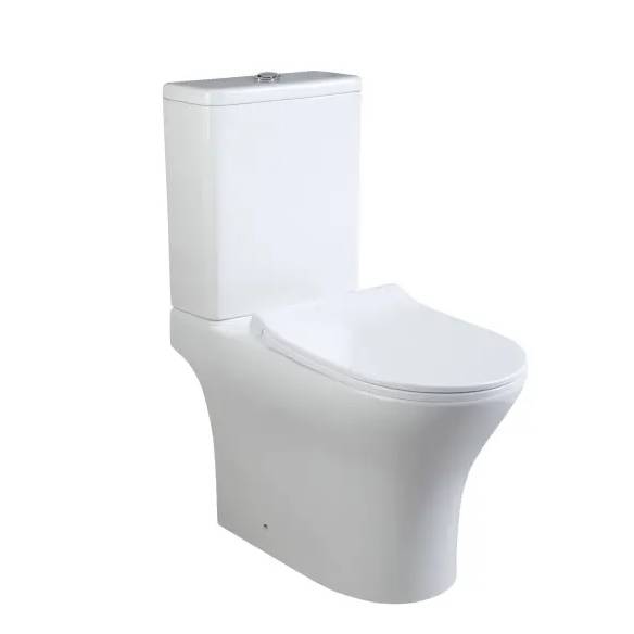Унитаз-компакт Cerutti Spa Bernina CT10815 безободковый, с крышкой-сиденьем микролифт