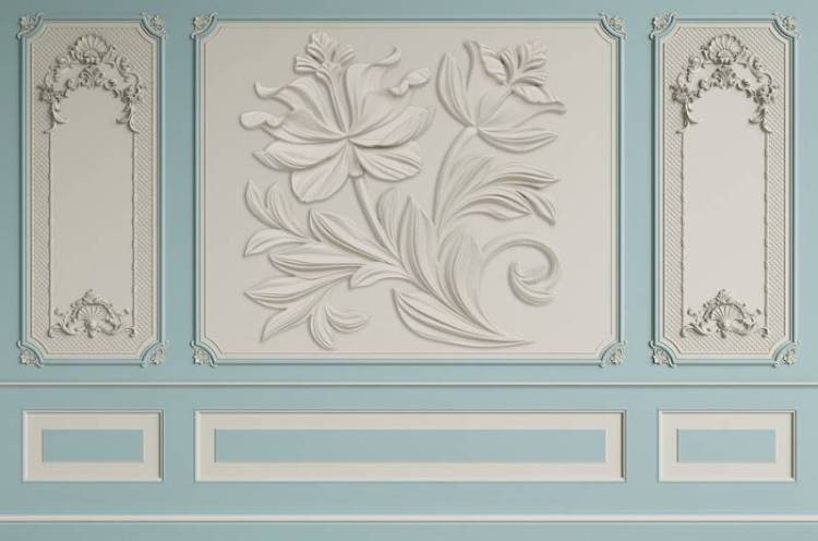 3D Фотообои Artegrafico «Роскошный фасад» DR-019 песок