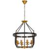 Подвесная люстра Lumina Deco Berling LDP 8024-8 BK+MD фото 4