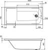 Акриловая ванна Santek Фиджи 1WH501597 160х75 фото 7