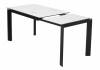 Стол Woodville Corner 518854 matte statuario стекло белый мрамор матовый/керамика черный 120(170)x80x76 фото 6
