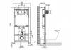 Комплект Belbagno Tre BB8001CHR/SC/BB002-80/BB005-PR-CHROME кнопка хром фото 8