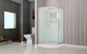 Душевая кабина Esbano ESKB115CL L, без крыши