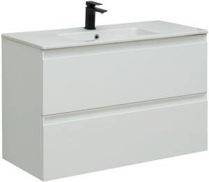 Тумба под раковину Allen Brau Eclipse 101 1.E1003.WM Белый матовый