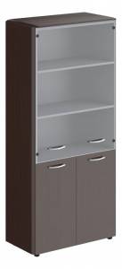 Шкаф-витрина Skyland Dioni 00-07021735, 7021735, DHC 85.2 Венге Магия
