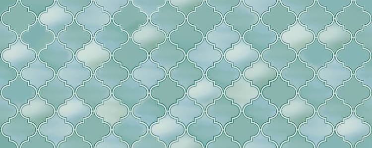 Керамическая плитка Azori Calypso Aquamarine 20.1x50.5
