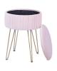 Пуф Stool Group Астор 23A1696VD-8167-33 светло-розовый фото 3
