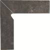 Плинтус Paradyz Viano Antracite Cokol Ciety Lewy 2-x элем 30x8.1