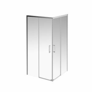 Душевой уголок Kerama Marazzi Vetro (Ветро) VE.100.SSD.CR профиль хром, стекло прозрачное, 100x100x195