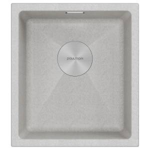 Мойка кухонная Paulmark Lumi 41Uni LU41-BE Бежевый, 41x46