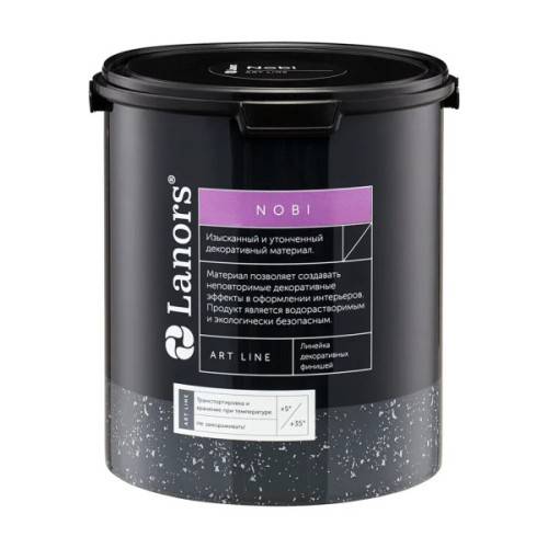 Интерьерный полиуретановый лак Lanors Nobi 2.5 л