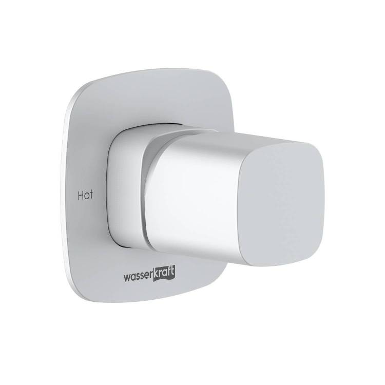 Смеситель для душа Wasserkraft Saale 9551 встраиваемый, белый
