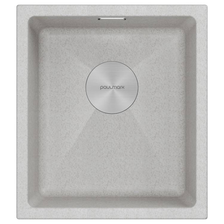 Мойка кухонная Paulmark Lumi 41Uni LU41-BE Бежевый, 41x46