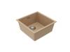 Мойка кухонная Alveus Granital Omni 20 1150047 Beige-G55 с сифоном, 45x45 фото 2