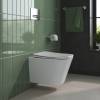 Унитаз подвесной BelBagno Due BB7107CHR/SC безободковый, с сиденьем микролифт, белый фото 10