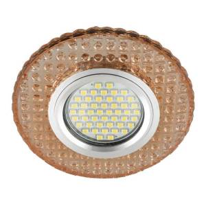 Встраиваемый светильник Fametto Luciole 143 DLS-L143 Gu5.3 Glassy/Light Tea