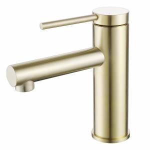 Смеситель для раковины Abber Emotion AF8810G золотой матовый