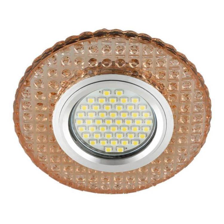 Встраиваемый светильник Fametto Luciole 143 DLS-L143 Gu5.3 Glassy/Light Tea