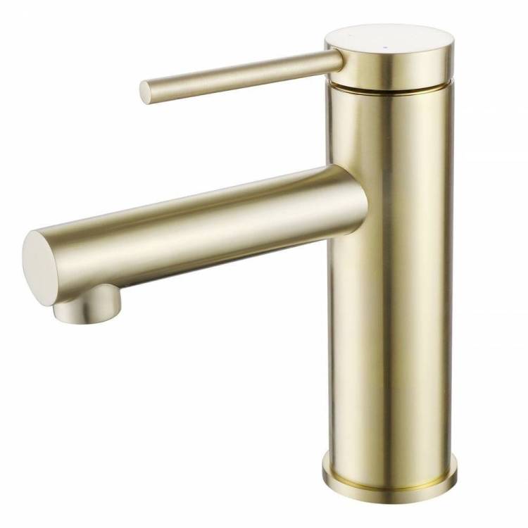 Смеситель для раковины Abber Emotion AF8810G золотой матовый