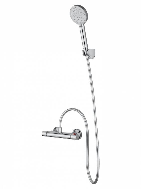 Смеситель для душа Wonzon & Woghand WW-B1005-A-CR с термостатом, хром