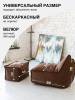 Кресло-мешок Dreambag Манхеттен 1422903 коричневое с пуфом фото 2