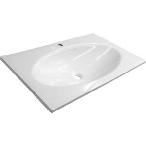 Раковина Эстет Мальта Люкс ФР-00006323 80 см, белая глянцевая