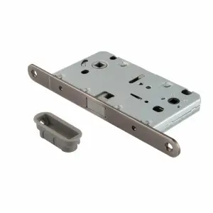 Межкомнатная защелка Archie LM 5212 OL магнитная (сантехническая) LM 5112 OL BH (Черненое серебро)